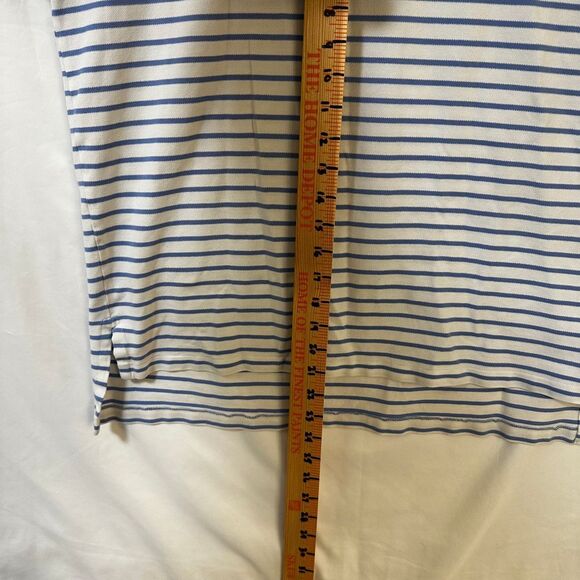 Ralph Lauren Polo Men's striped preppy shirt golf embroidered logo L - Picture 4 of 10